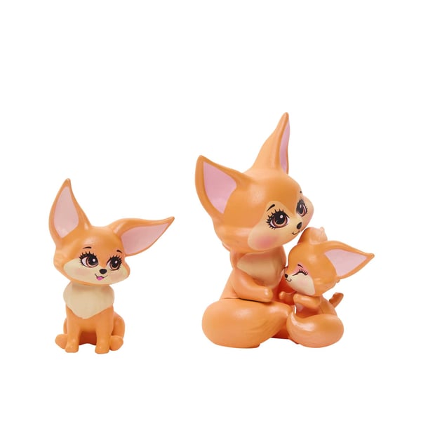 Enchantimals Glam Party FILIGREE FOX FAMILY Dolls