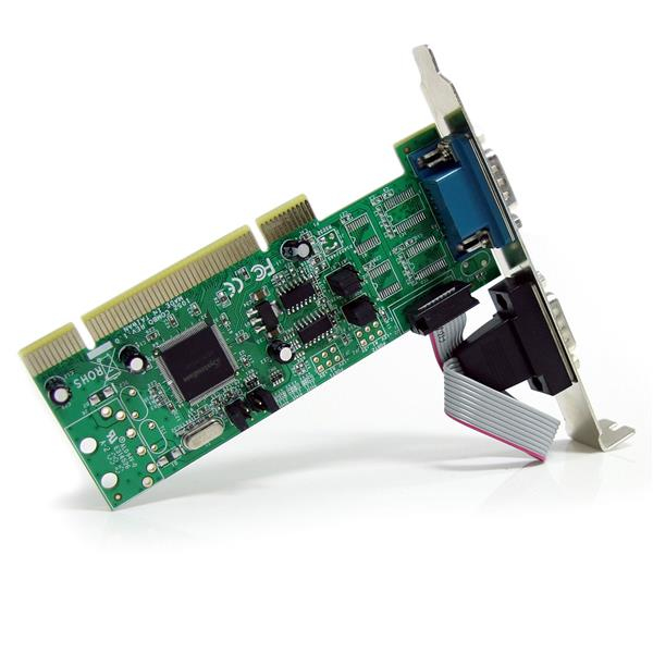 StarTech.com 2-portars seriell RS422/485 PCI-kort med 161050 UART