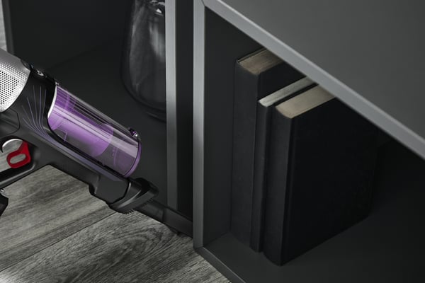 Rowenta RH2037 Skaftdammsugare, 2-i-1 Batteri Torr Utan påse 0,4 l 250 W Svart, Lila