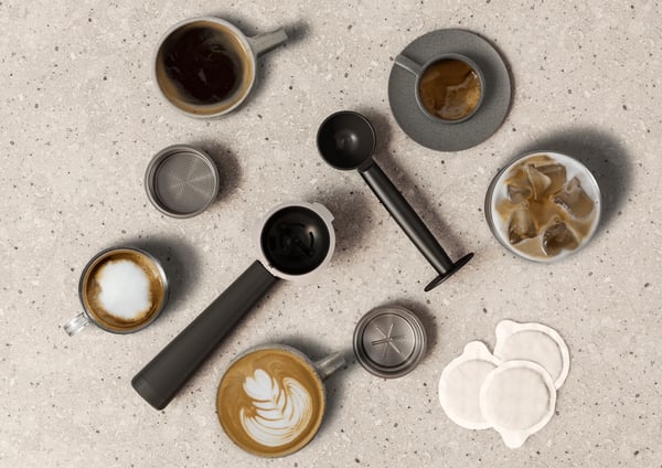 Electrolux E6EC1-6BST Manuell Espressomaskin 1 l