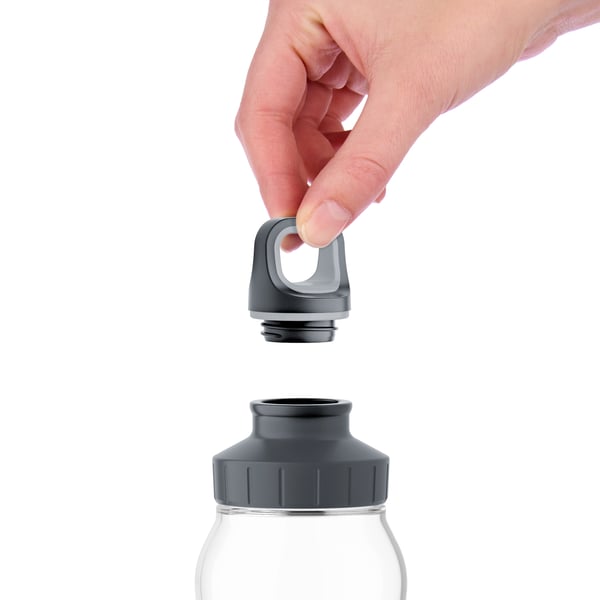 EMSA KW DRINK2GO N31003 Dagligt forbrug 700 ml Glas Grøn, Transparent