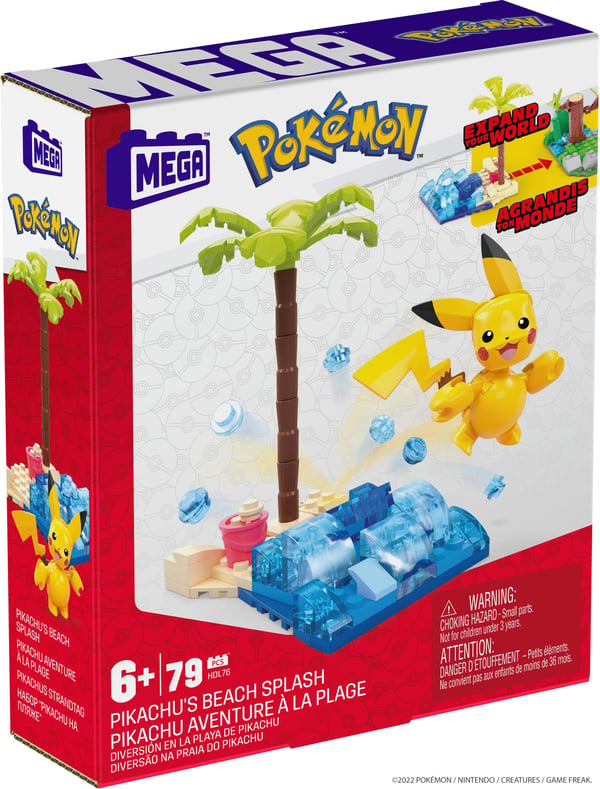 MEGA Pokémon Pikachu's Beach Splash