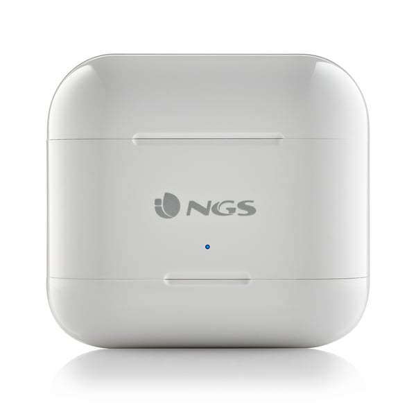 NGS ARTICA DUO Headset Trådlös I öra Samtal/musik Bluetooth Vit
