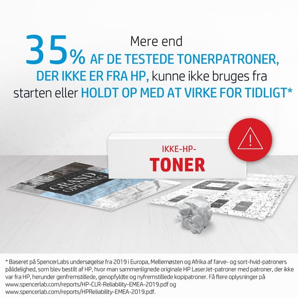 HP Original 124A LaserJet-tonerpatron, magenta