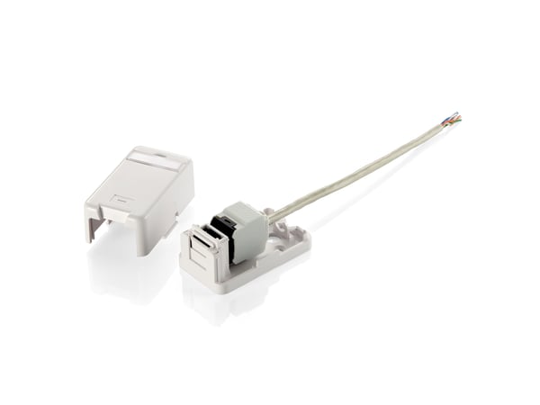 Equip 125121 stikdåse Hvid