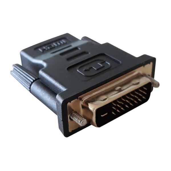 Techly DVI-D - HDMI M/F Sort