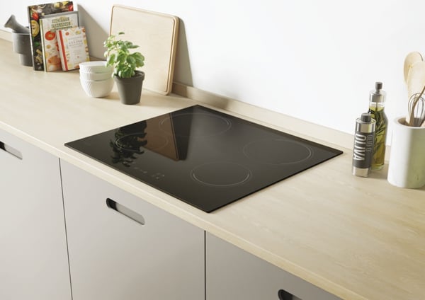Candy Idea CH64CCB Sort Indbygget 59 cm Keramisk 4 zone(s)