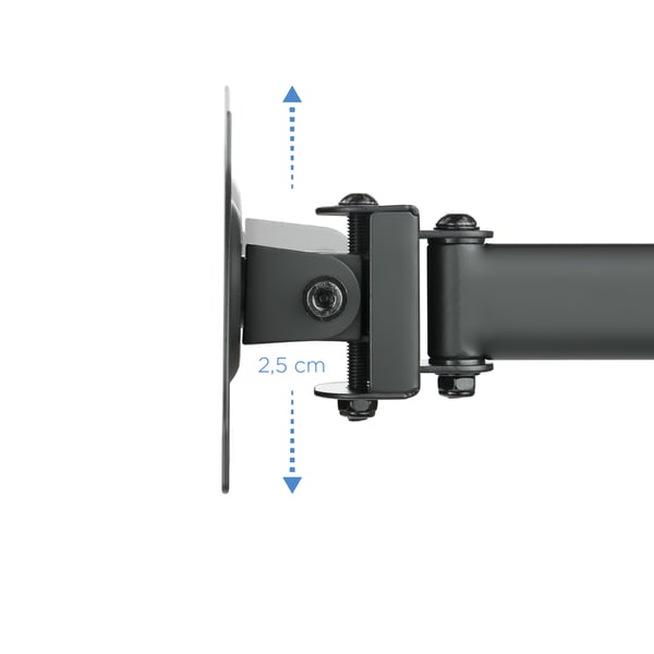 TooQ DB1327TN-B fäste och ställ till bildskärm 68,6 cm (27") Bord Svart