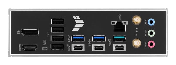 ASUS TUF GAMING B760M-BTF WIFI D4 - Bundkort - micro ATX - LGA1700-Socket - B760 Chipsæt - USB-C