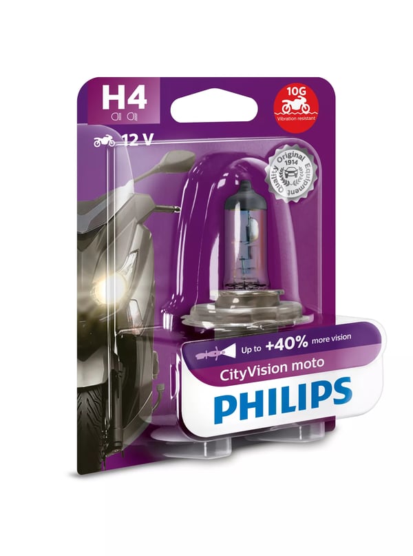 Philips CityVision Moto 12342CTVBW Motorcykellyskilder