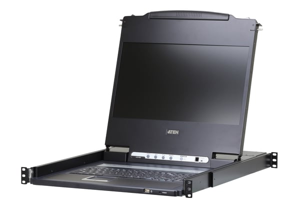 ATEN CL6700MW rack 43,9 cm (17.3") 1920 x 1080 pixlar Metall Svart 1U ATEN CL6700MW rack 43,9 cm (17.3") 1920 x 1080 pixlar Metall Svart 1U