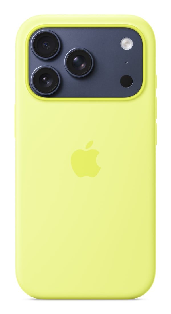 Apple MGFF4ZM/A mobiltelefonfodral 16 cm (6.3") Mobilskal Gul