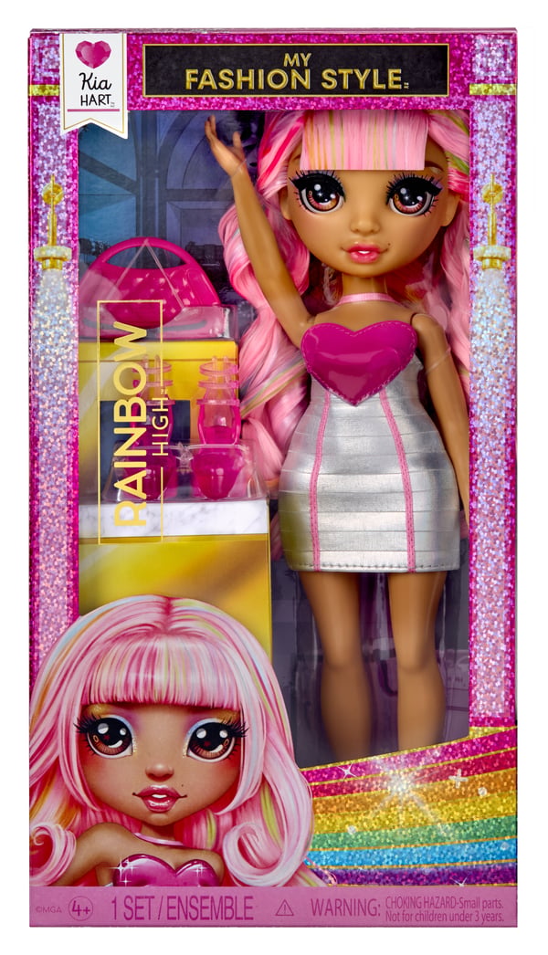 Rainbow High My Fashion Style Fashion Doll - Kia Hart (Soft Pink)