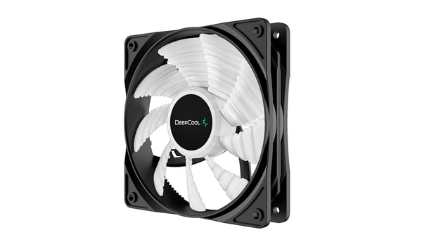 DeepCool RF120R Datorväska Fan 12 cm Svart, Translucent 1 styck