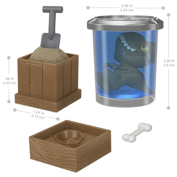 Jurassic World CRUSHIVORES-sortiment