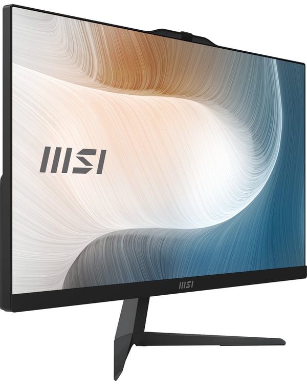 MSI Modern AM242 12M-1629XDE Intel® Core™ i3 i3-1215U 60,5 cm (23.8") 1920 x 1080 pixlar Allt-i-ett-dator 8 GB DDR4-SDRAM 256 GB SSD Wi-Fi 6E (802.11ax) Svart