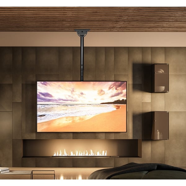 Techly ICA-CPLB 944S fäste för skyltningsskärm 139,7 cm (55") Svart