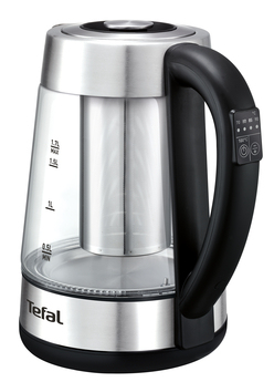 Tefal BJ750D10 vattenkokare 1,7 l Svart, Transparent