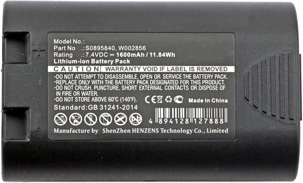 CoreParts MBXPR-BA001 Skrivare/Skanner Reservdel & Tillbehör Batteri 1 styck