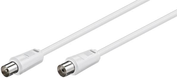 Microconnect COAX050W koaksiaalikaapeli 5 m Koaksiaalinen Valkoinen