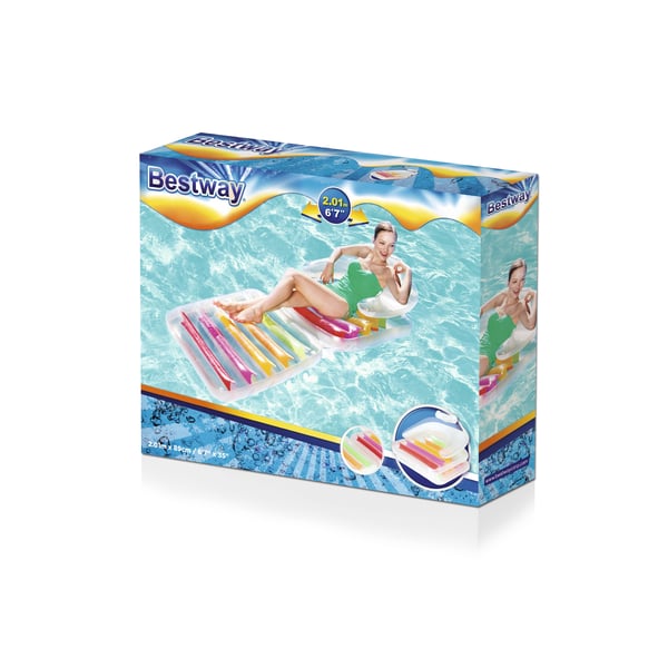 Bestway 43023 pool og strand flyder Flerfarvet Vinyl Flydende hvilestol