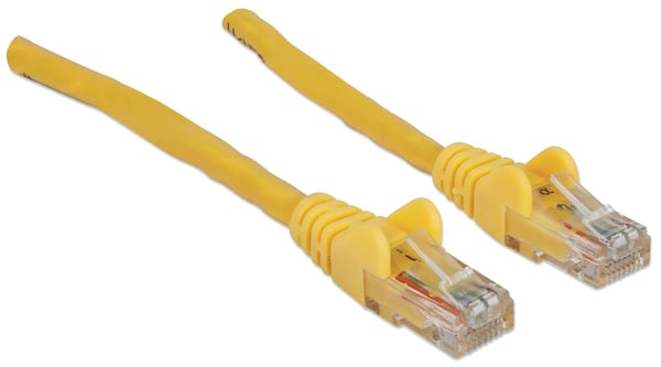 Intellinet 342377 verkkokaapeli Keltainen 3 m Cat6 U/UTP (UTP)