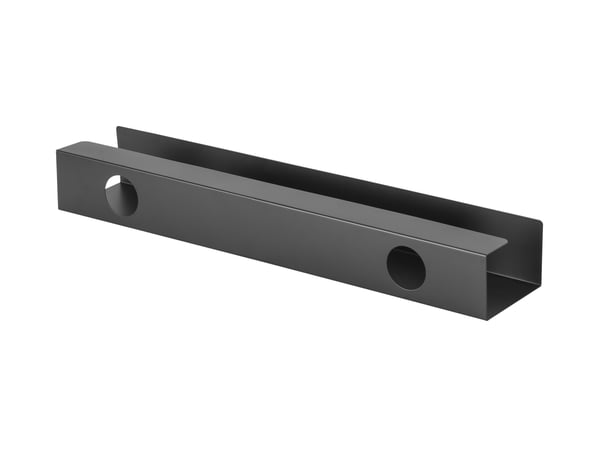 Equip 650863 kabelorganisator Skrivebord Kabelbakke Sort 1 stk