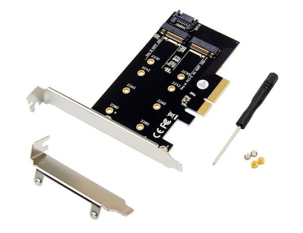 Microconnect MC-PCIE-SSDADAPTER nätverkskort/adapters Intern M.2
