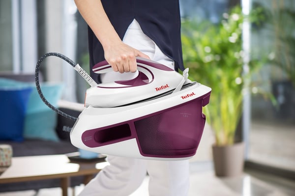 Tefal Express Anti-Calc SV8054 2800 W 1,8 l Durilium stryksula Lila, Vit