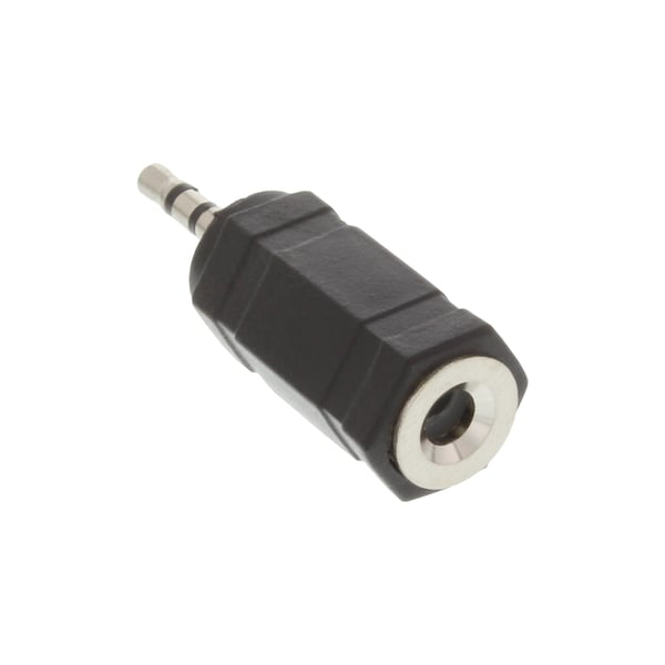 InLine 99308 kabel kønsskifter 2.5mm jack male 3.5mm Sort