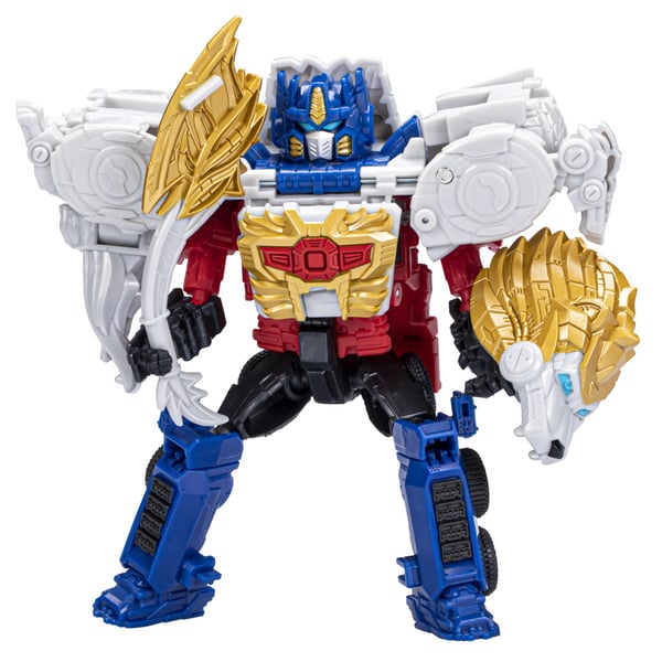 Transformers : Rise of the Beasts, Beast Alliance, Beast Combiners-2-pack med Optimus Prime och Lionblade