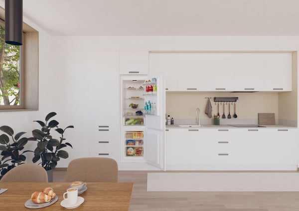 De’Longhi F6CSF250E køle-/fryseskab Indbygget 250 L Hvid