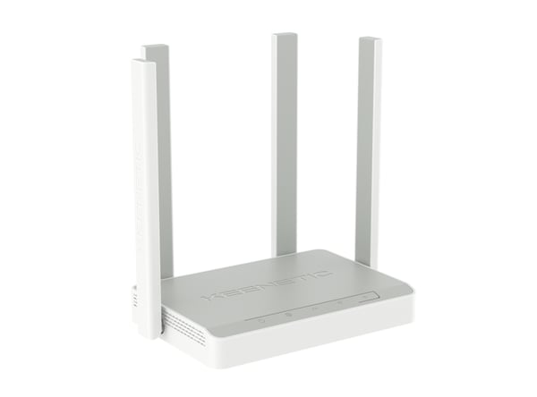 Keenetic Skipper (KN-1912) trådløs router Gigabit Ethernet Dual-band (2,4 GHz / 5 GHz) Grå, Hvid
