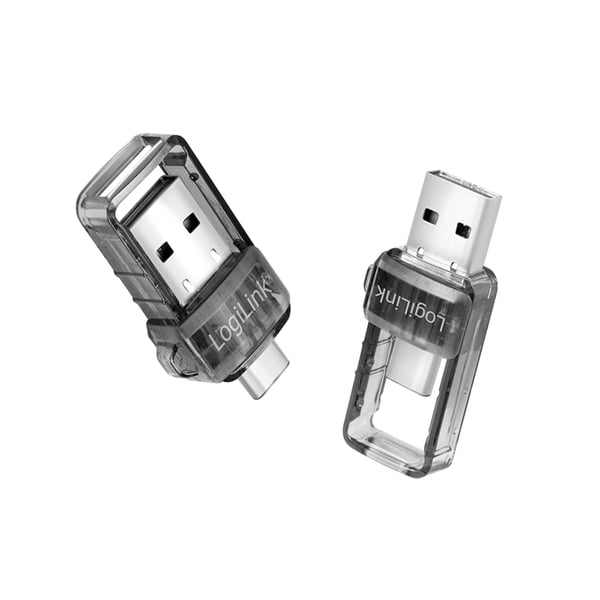 LogiLink BT0054 Bluetooth-musikmottagare Grå, Transparent