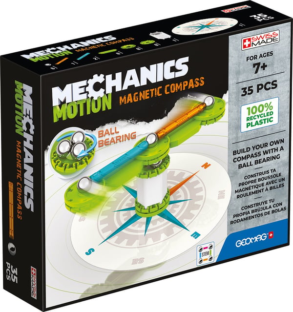 Geomag Mechanics Motion RE Compass Neodymium magnet-legetøj