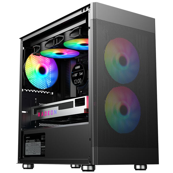 itek PROMESH 35B Mini Tower Svart