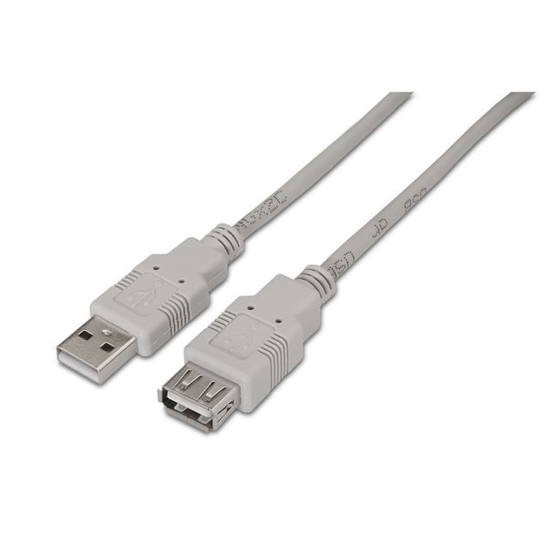 AISENS A101-0014 USB-kabel USB 2.0 3 m USB A Beige