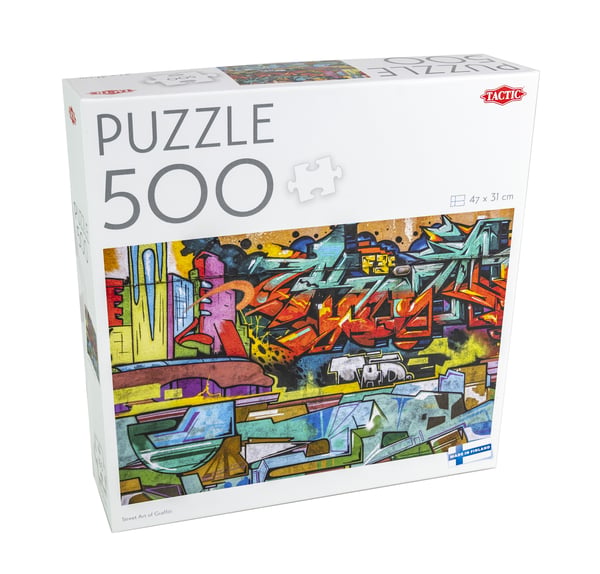 Tactic Puzzle Lovers Street Art of Graffiti 500 pcs puzzle