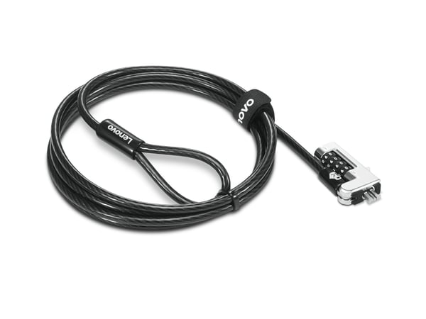 Lenovo 4XE1F30277 kabellås Svart 1,8 m
