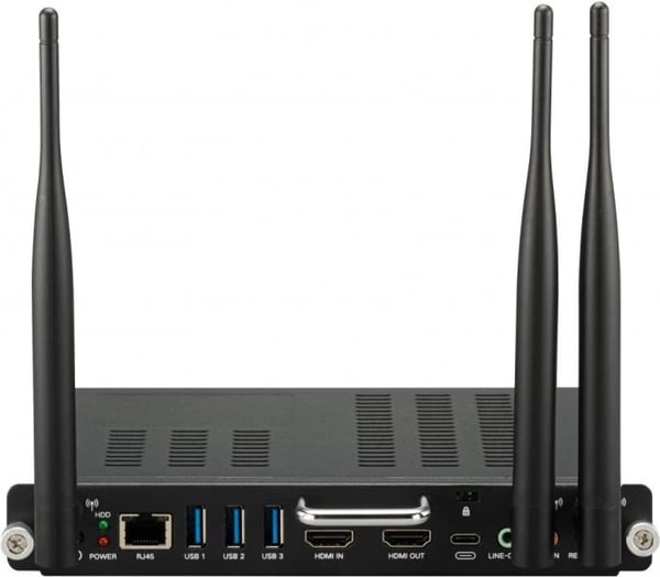 Viewsonic VPC-A31-O1 PC/arbejdsstation 8 GB DDR4-SDRAM 128 GB SSD Slot-in PC Mini PC Sort