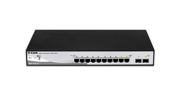 D-Link DGS 1210-10 - Switch - Smart - 8 x 10/100/1000 + 2 x Gigabit SFP D-Link DGS 1210-10 - Switch - Smart - 8 x 10/100/1000 + 2 x Gigabit SFP