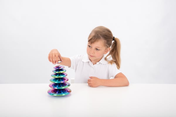 Tickit Sensory Reflective Colour Burst Buttons