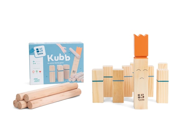 BS Toys GA486 heittopeli Kubb