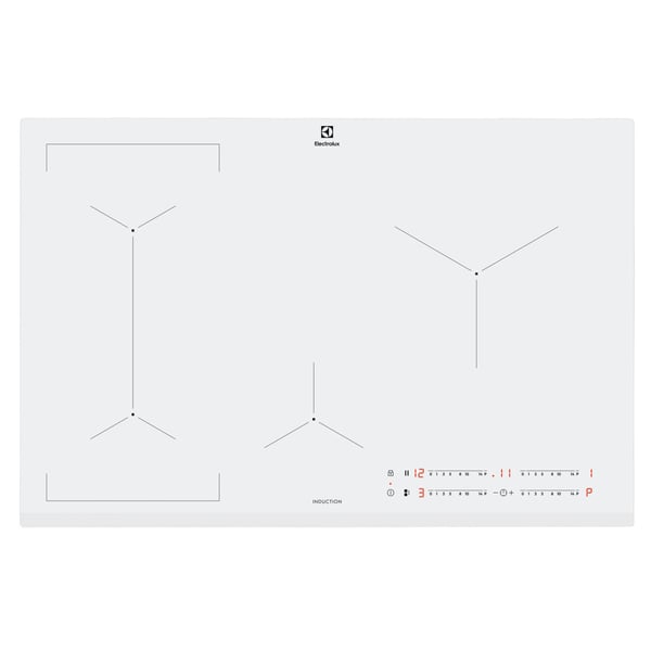 Electrolux EIL83443BW Hvid Indbygget 80 cm Zone induktionskogeplade 4 zone(s)