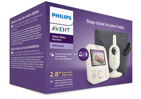 Philips AVENT Babyphone SCD882/26 Avanceret