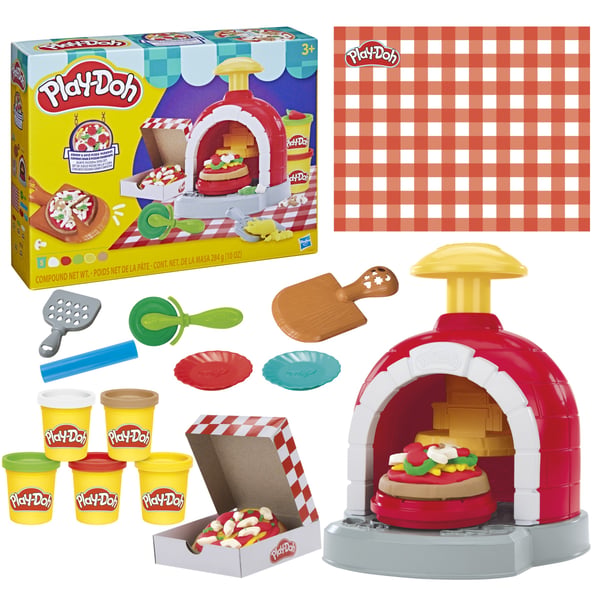 Play-Doh Stamp & Spin Pizza ‐leikkisetti