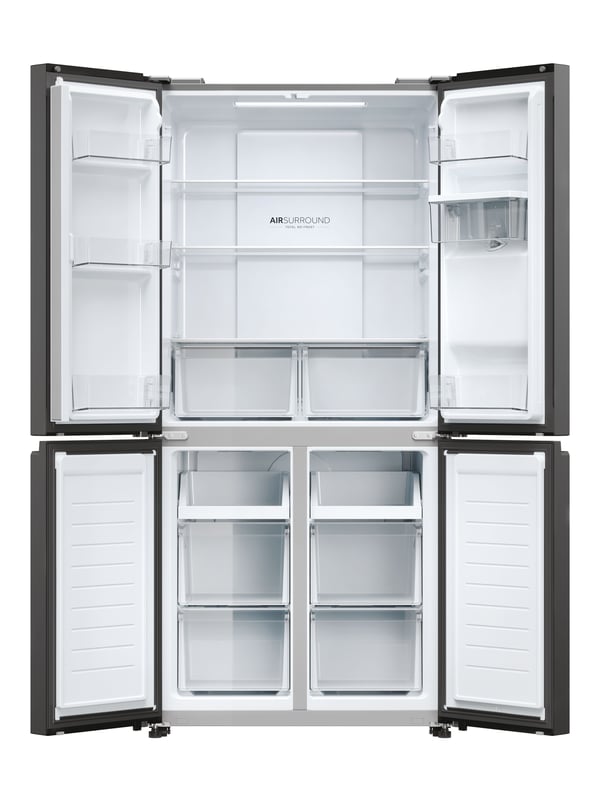 Haier HCR3818EWPT Vapaasti seisova 463 L Antrasiitti