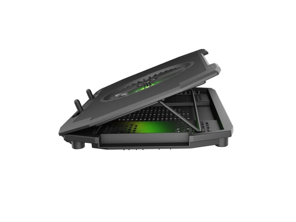 GENESIS Oxid 850 køling til laptop 43,9 cm (17.3") 2500 rpm Sort