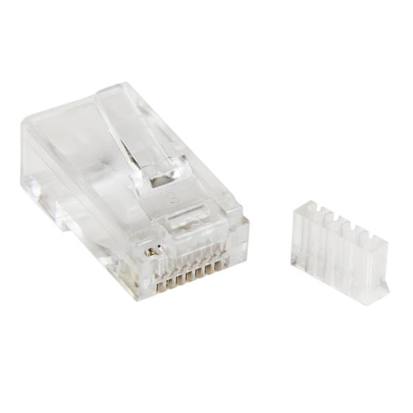 StarTech.com Cat 6 RJ45 Modulært Stik til Solid Ledning - 50-pakke (CRJ45C6SOL50)