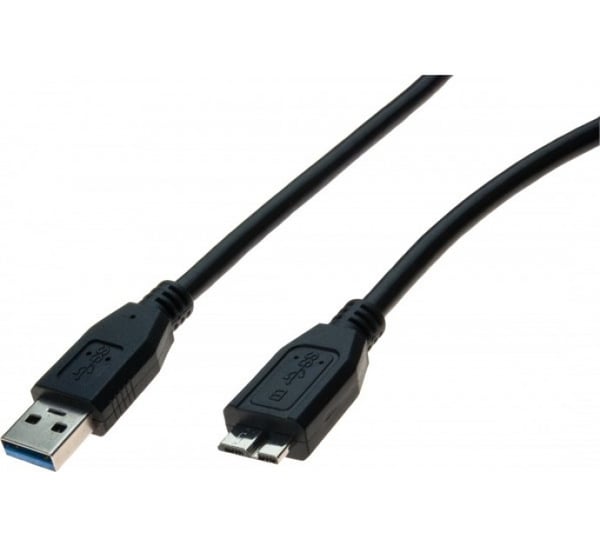 Hypertec 532474-HY USB-kabel USB 3.2 Gen 1 (3.1 Gen 1) 1,8 m USB A Micro-USB B 5 Gbit/sek. Sort